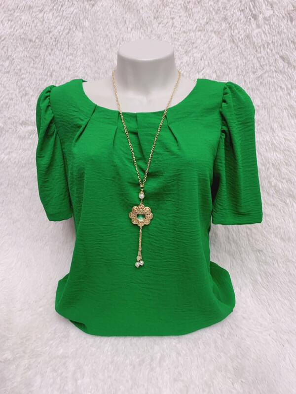 Blusa de manga curta/  Tamanho: M,G e GG / tecido: duna