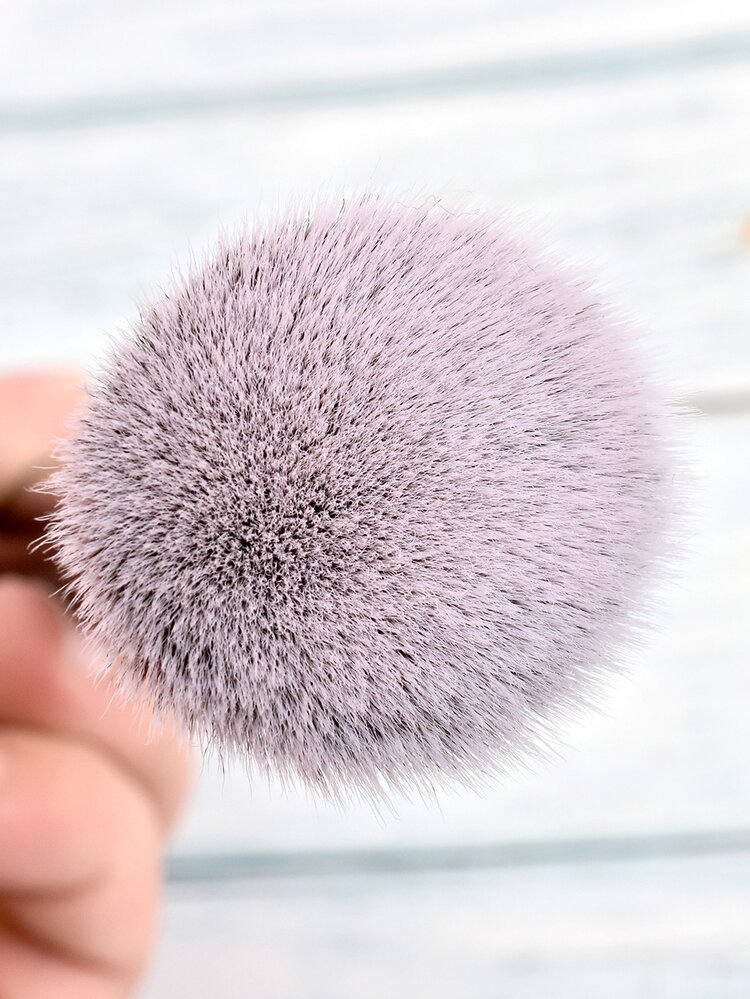 1pc Foundation Makeup Brush/tool - Black - View 3