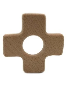 幾何木頭玩具 - 彩色 - 查看 1