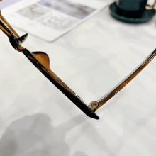 2 件套男女通用眼镜，时尚设计 - 棕色 - 查看 7