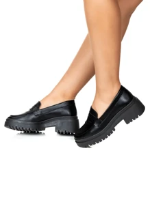 Estilo Shoes Women Wedges & Flatform - 黑色 - 查看 3