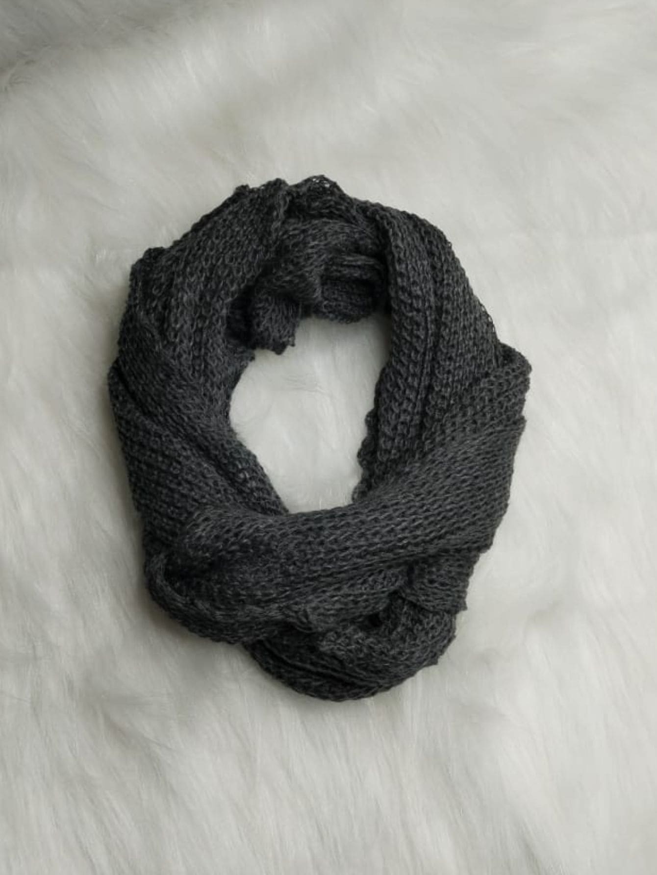 Women's Scarves - 深灰色 - 查看 1
