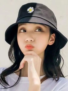女士棒球帽,休閒款式,是日常使用的完美禮物 - 黑色 - 查看 3