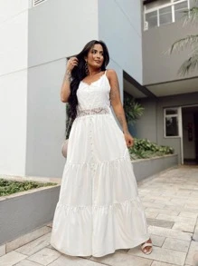 Women Dresses - White - View 1
