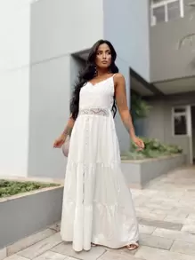 Women Dresses - White - View 2