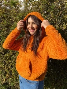 Women Winter Coats - Màu be - Xem 1