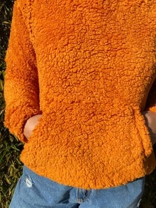 Women Winter Coats - Màu be - Xem 4