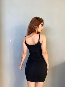 Women Dresses - Black - View 2
