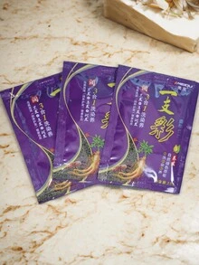 Shampoo y tinte color berenjena de jengibre 6 piezas - Multicolor - Ver 2