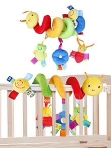 婴儿床悬挂摇铃玩具汽车座椅玩具软摇篮婴儿车婴儿床多功能婴儿车悬挂娃娃新生儿礼物（部分零件可能随机）家居装饰 - 彩色 - 查看 7