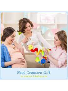 婴儿床悬挂摇铃玩具汽车座椅玩具软摇篮婴儿车婴儿床多功能婴儿车悬挂娃娃新生儿礼物（部分零件可能随机）家居装饰 - 彩色 - 查看 8