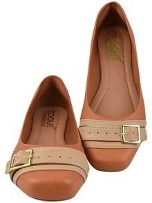 Women Flats - 乾枯玫瑰色 - 查看 2