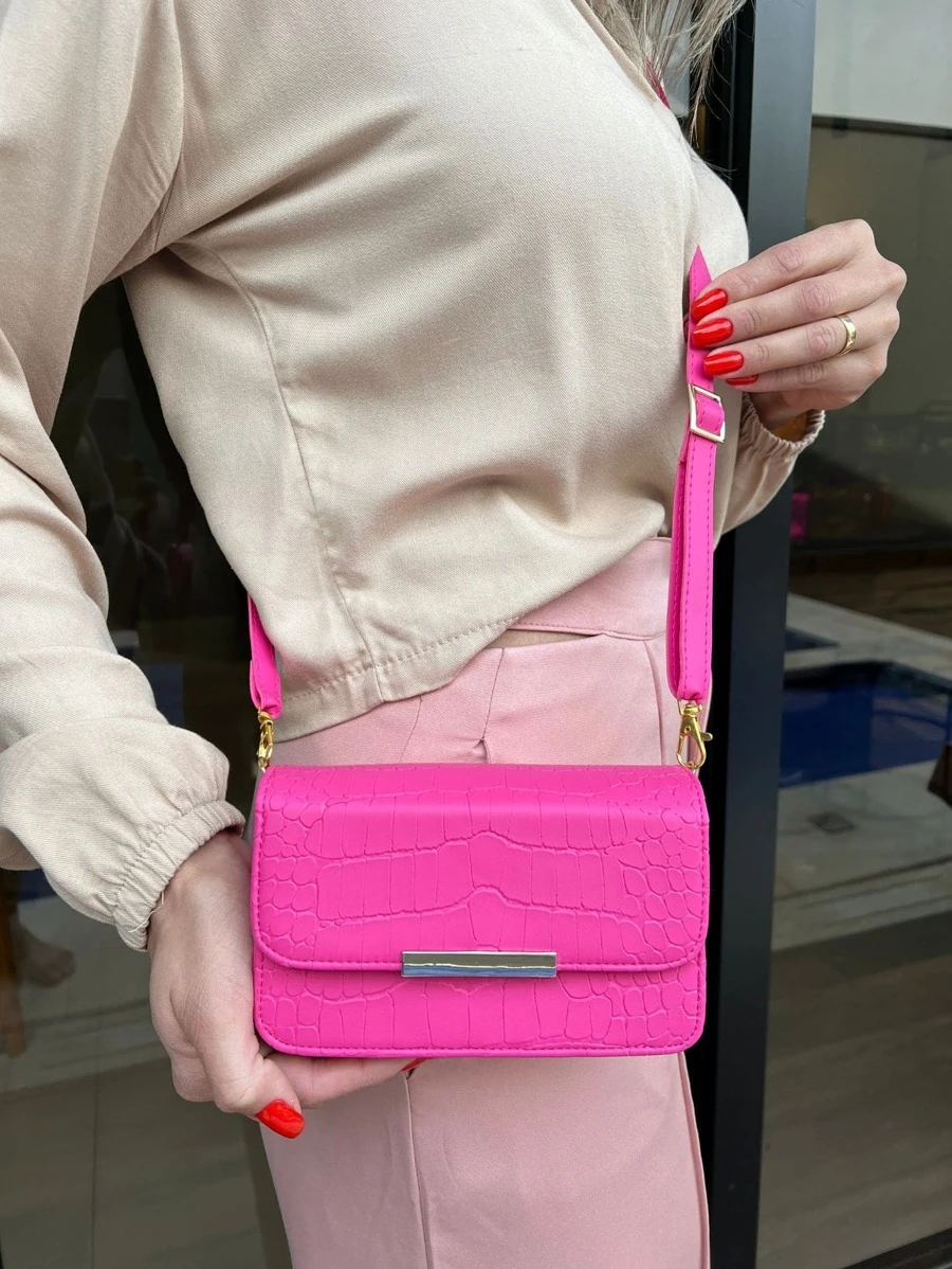 Women Shoulder Bags - 粉色 - 查看 1