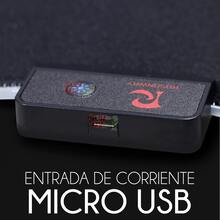 Mouse Pad Gamer Con Luz RGB Alfombrilla Antideslizante Para Ratón Y Teclado 78 cm x 30 cm - Negro - Ver 7