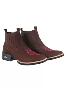 Women Fashion Boots - Coffee Brown - View 4