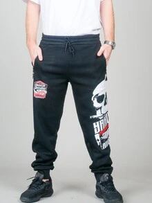 Men Sweatpants - ブラック - チェックする 3