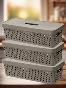 Storage Boxes & Bins - 鏽棕色 - 查看 1