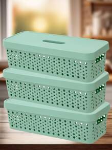 Storage Boxes & Bins - màu xanh lá - Xem 1