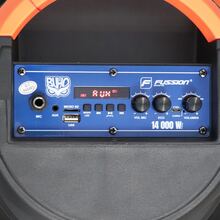 Fussion 8" Amplified Speaker PBS-8BUHO 14000W - Black - View 3