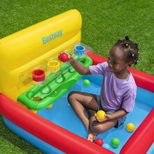 Importadora La Merced Children's Inflatable Ball Pool Swimming Pool With 15 Balls Outdoor Game - Multicolor - View 2