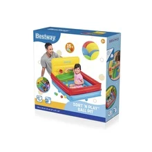 Importadora La Merced Children's Inflatable Ball Pool Swimming Pool With 15 Balls Outdoor Game - Multicolor - View 4