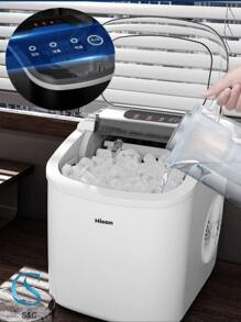 Mini hielera portátIl metálico - Plateado - Ver 4