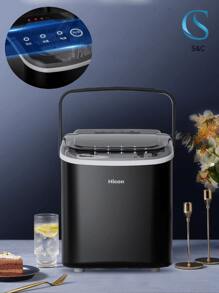 Mini hielera portátIl de plastico - Negro - Ver 4