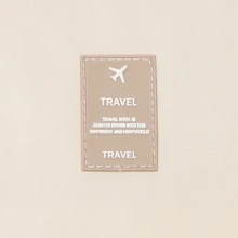 掛式旅行化妝包配鉤便攜折疊化妝品組織器,適用於女性和女孩生日禮物,是旅行郵輪必備品,還可用於沙灘袋,沙灘毛巾收納包,度假必備品,夏季度假旅行家居必備良品 - 卡其色 - 查看 7