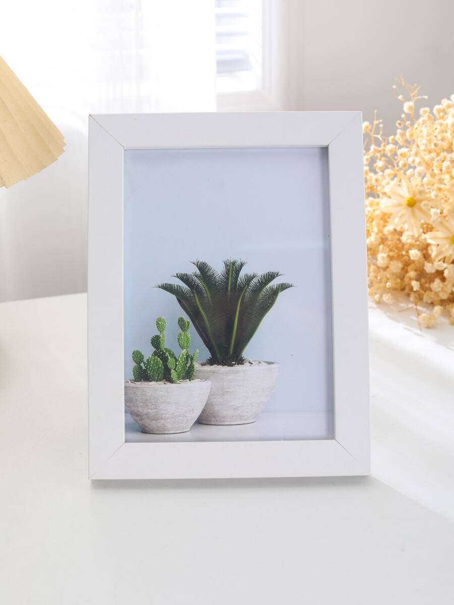 1 pieza Marco para imagen simple A4 blanco - Blanco - Ver 1