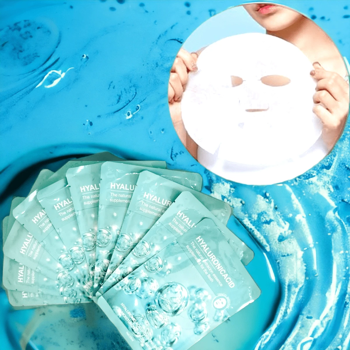 Pack Of 10 Hydrating Facial Masks - Face Masks Assorted Pieces - Jeruk - View 1