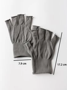 Anti UV Gloves For Nail Lamp Light, Professional UV Protection Gloves For Manicures Nails, Fingerless UV Gloves For Gel Nail Lamp,Nail Supplies,Nail Tools,Nail Art Tools,Back To School,Nails,Nail Tools For Press On Nails