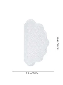10 Cái/bộ Vải Không Dệt Miếng Lót Thấm Mồ Hôi Nách Dùng Một Lần, Miếng Lót Chống Mồ Hôi Chống Thấm Hút Mồ Hôi Dùng Một Lần Màu Trắng Hàng Ngày Cho Nam Và Nữ - trắng - Xem 4