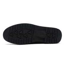 New Arrival Men's Leather Shoes, Korean Style, Fashionable, Versatile, Handsome, Lace-up, Casual, British Style (the Stitching Is Brown For Brown Shoes And Black For Black Shoes) - Black - View 5