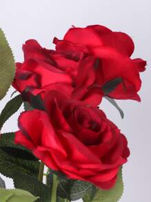 Yapay çiçekler - Kırmızı - Görünüm 4