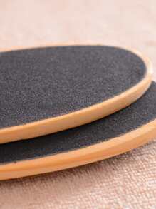 Duo de lima de lija para pies  2 pz - Negro - Ver 3