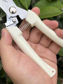 1入組不銹鋼修樹枝剪刀適用於園藝和插花 - 彩色 - 查看 7