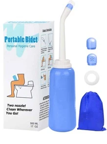 1pc Portable Hand Personal Bidet Sprayer for Toilet