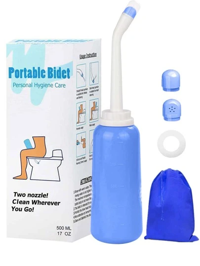 1pc Portable Hand Personal Bidet Sprayer for Toilet