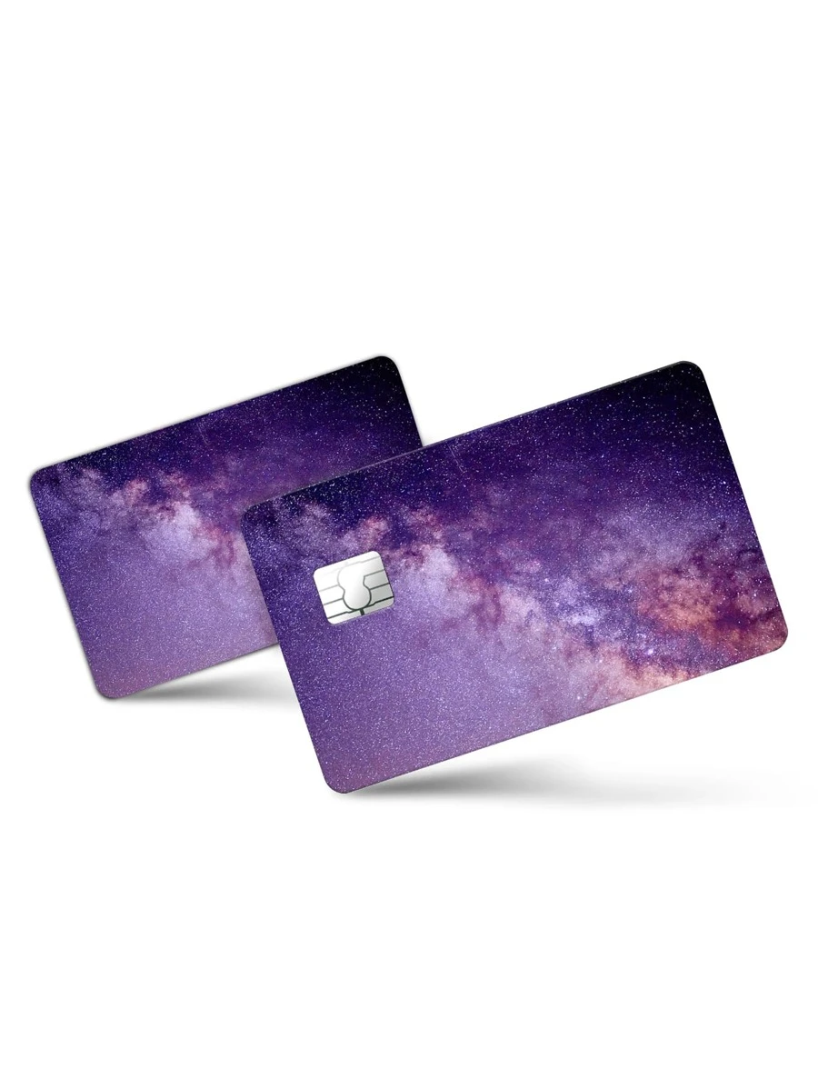 星空圖案自粘式卡包