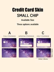 星空圖案自粘式卡包