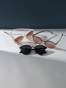 裝飾女士太陽鏡 - 彩色 - 查看 3