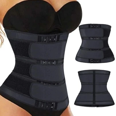 1pc Women's Fitness Compression Waist Belt Waist Trainer