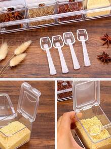 Herb Spice Rack 4 In 1 Kitchen Organizer - Clear - View 5
