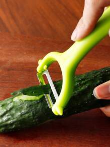 Kitchen Tool Set Vegetable Peeler, Cutter And Scraper For Fruits And Vegetables - Green - View 1