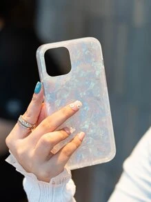 1件imd彩色貝殼圖案軟殼手機殼 - 彩色 - 查看 2