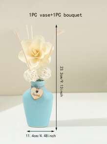 1pc Aromatherapy Ceramic Bottle For Home Decoration