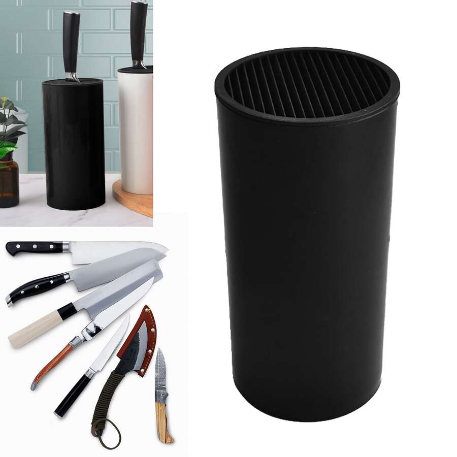 Universal Knife Block Holder, Black SHEIN USA