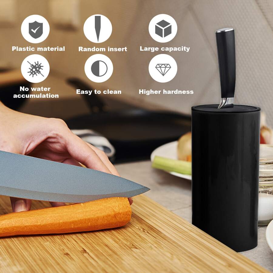 Universal Knife Block Holder, Black SHEIN USA