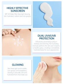 MCHOIX SPF50面部防曬霜 - 彩色 - 查看 2
