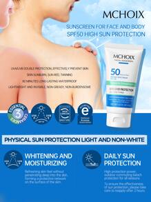 MCHOIX SPF50面部防曬霜 - 彩色 - 查看 4